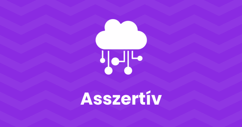 asszertív