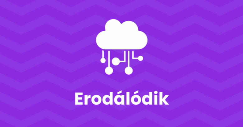 erodálódik